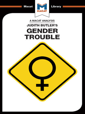 cover image of An Analysis of Judith Butler's Gender Trouble